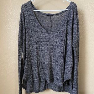 Brandy Melville Long Sleeve Off Shoulder Pullover